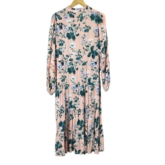 KIVARI Jemima Floral Long Sleeve Midi Dress - Picture 6 of 11